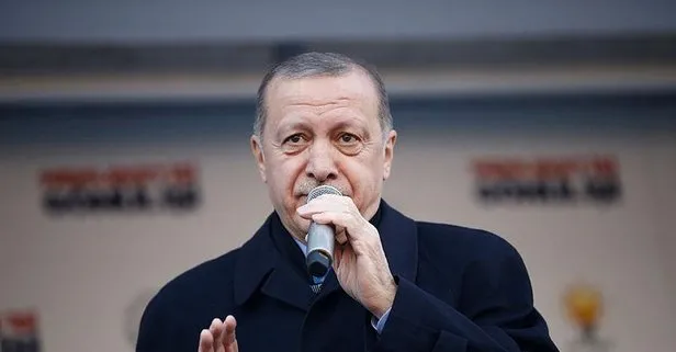 Başkan Erdoğan: Gözümüz kimseyi görmez