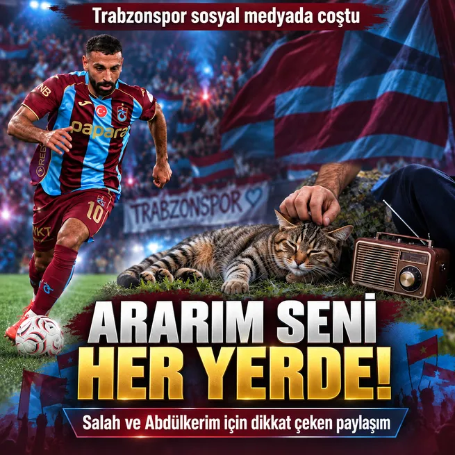 Trabzonspordan Galatasaraya 4-0 sonrası göndermeli paylaşımlar: Yakalayamazsın ki!