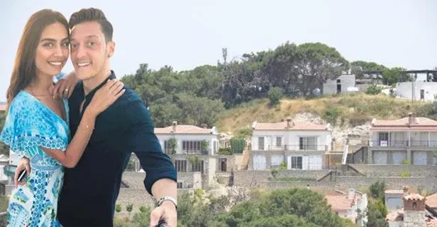 Mesut Özil ile Amine Gülşe Çeşme'de