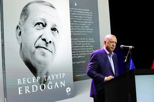 Başkan Erdoğan'ın yazdığı "Daha Adil Bir Dünya Mümkün" kitabının ABD lansmanı New York'ta yapıldı