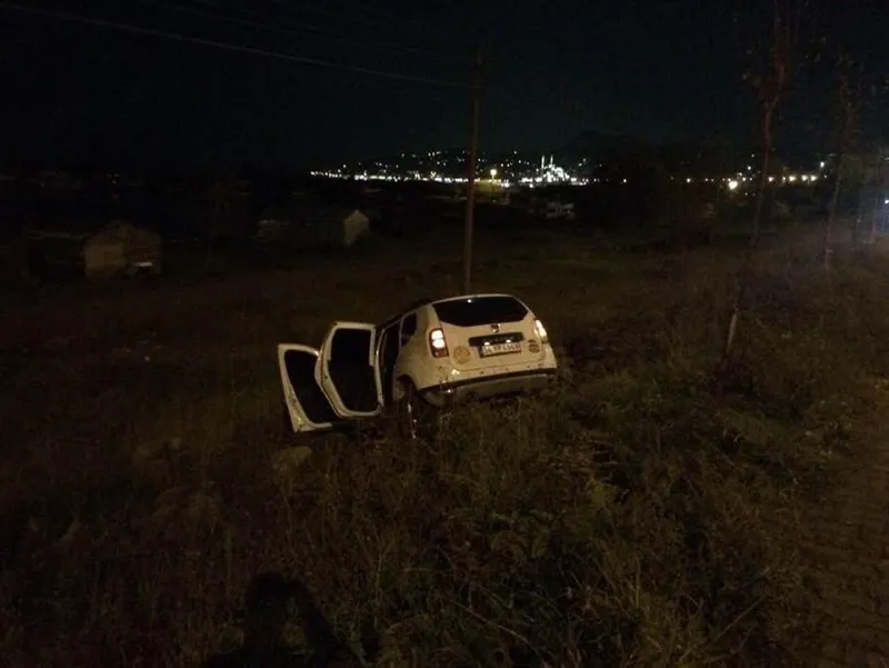 Giresun'da 'dur' ihtarına uymayan sürücü polislere çarptı - 7