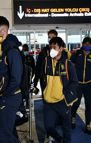 Villarreal kafilesi Sivas’a geldi