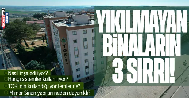 Binalarda kullanılan 3 yöntem depreme meydan okuyor: Perde kolon, tünel kalıp ve radye temel