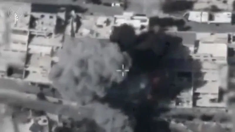 İsrail Şam'ı hedef aldı. (DHA)