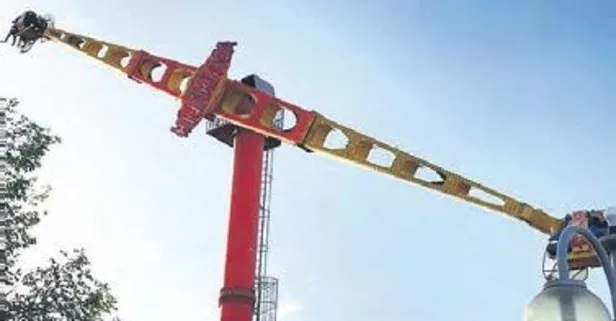 Lunaparkta ’adrenalin’ dehşeti