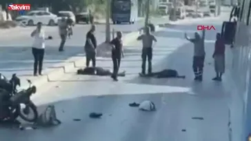 Antakya'da iki motosiklet çarpıştı: 72 yaşındaki sürücü yaşamını yitirdi