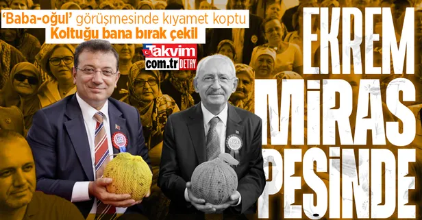 Ekrem İmamoğlu Kemal Kılıçdaroğlu'ndan ne istedi? Koltuk kavgasının perde arkası...