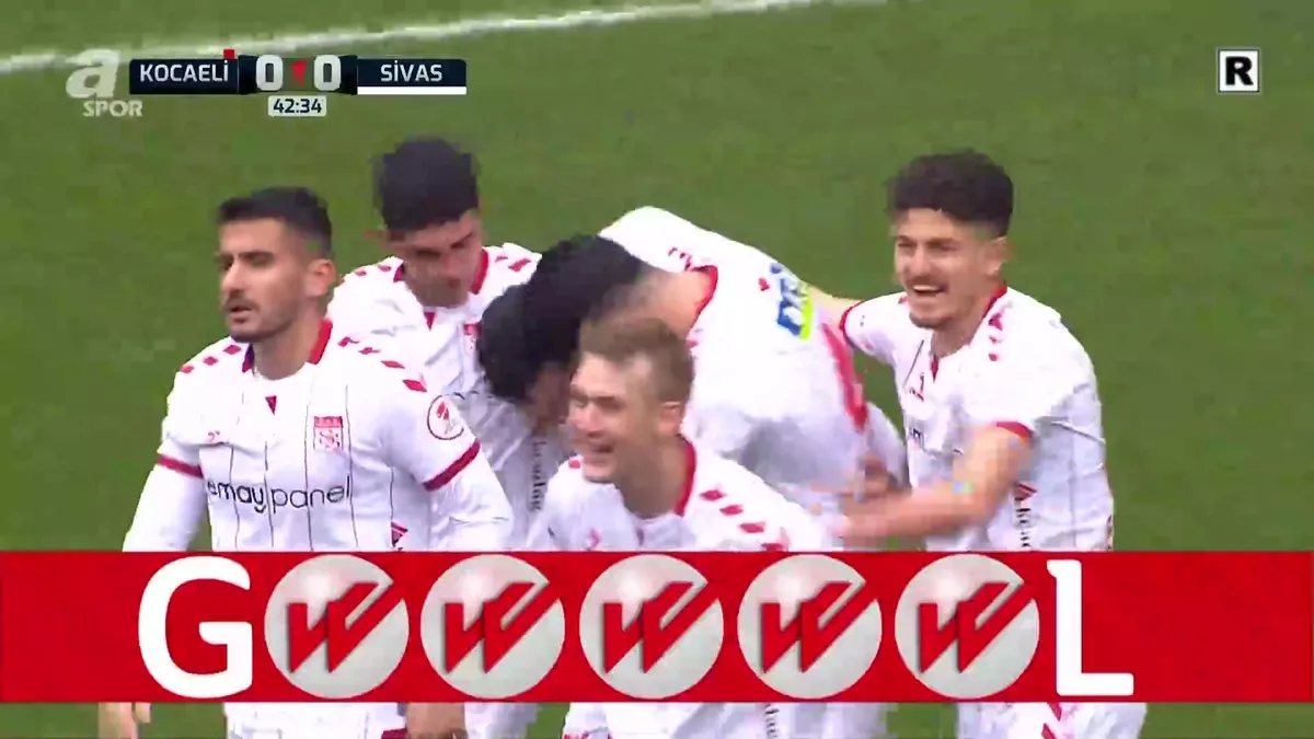 GOL | Kocaelispor 0-1 Net Global Sivasspor