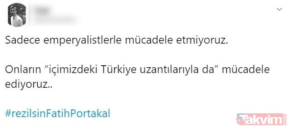 ABD beslemesi Fatih Portakal'a tepkiler büyüyor! #rezilsinFatihPortakal - 9