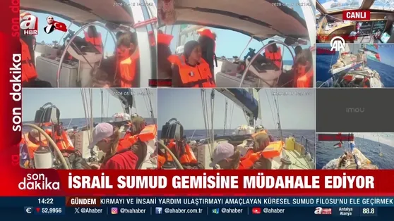 İsrail Sumud gemisine müdahele ediyor!