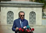 Başkan Erdoğandam Ayasofyada kıldığı Cuma namazının ardından net mesaj: Türkiye dimdik ayakta