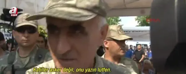 Helikopter kazasında şehit düşen Elazığ 8. Kolordu Komutanı Korgeneral Osman Erbaş darbecilere bu sözlerle tepki göstermişti