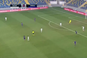 İZLE | Iğdır FK 1-2 Orduspor 1967 (GOL: Osman Arslantaş)