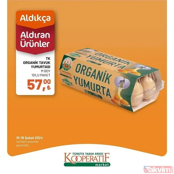 Tarım Kredi market 10-16 Şubat fiyat listesi! 41 üründe dev indirim! Peynir, 94.90 TL, Çay 54.90 TL, 6'lı kağıt havlu 54.90 TL... - 20