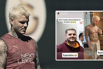 Mauro Icardi'den Instagram'da nefret söylemlerine alaycı cevap