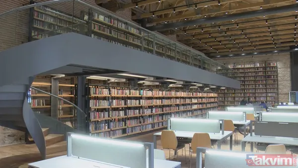 Kışladan kütüphaneye! Başkan Recep Tayyip Erdoğan açtı... İşte Rami Kütüphanesi'nin öncesi ve sonrası... - 24