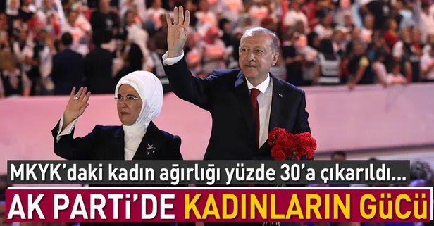 AK Parti’de kadınların gücü
