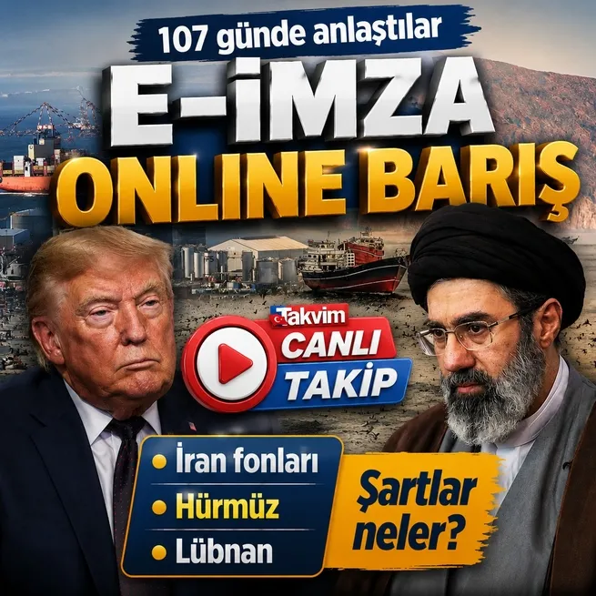 CANLI | İran ve ABD imzaları online attı! Hürmüz Boğazında geçişler başladı | Anlaşmanın şartları neler?