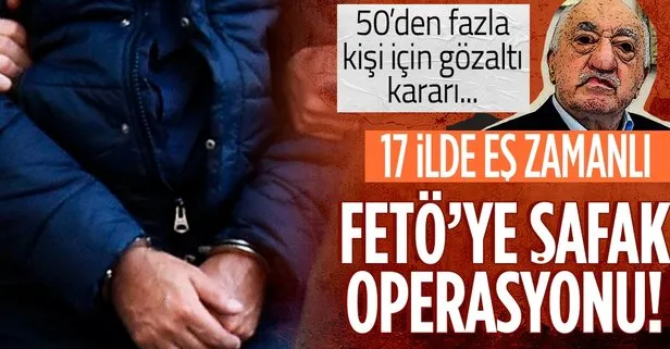 Son dakika: İstanbul merkezli 17 ilde FETÖ’nün TSK yapılanmasına eş zamanlı operasyon: 52 gözaltı kararı