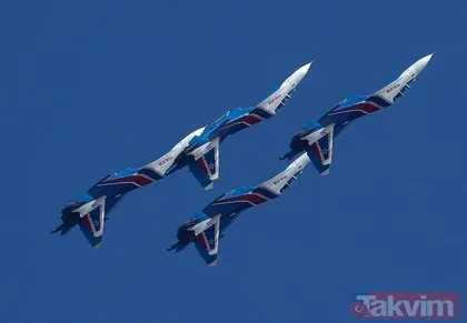Rus Şövalyeleri TEKNOFEST’te! Su-30 pilotlarının gösteri uçuşu nefes kesti