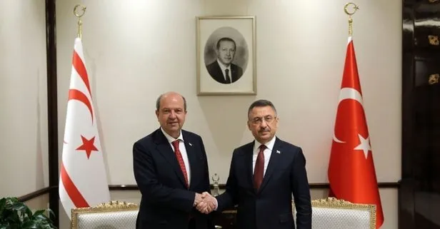 Son dakika: KKTC Cumhurbaşkanı Ersin Tatar ile Fuat Oktay arasında kritik görüşme