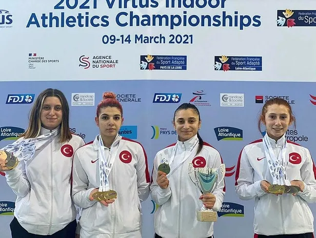Son dakika: Türkiye, VIRTUS Avrupa Salon Atletizm Şampiyonası'nda Avrupa şampiyonu oldu-3