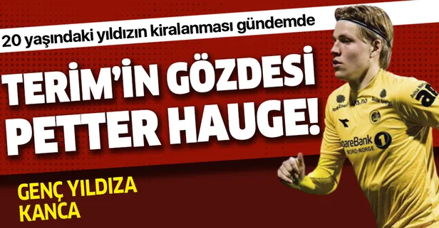 Fatih Terim’in gözdesi Petter Hauge