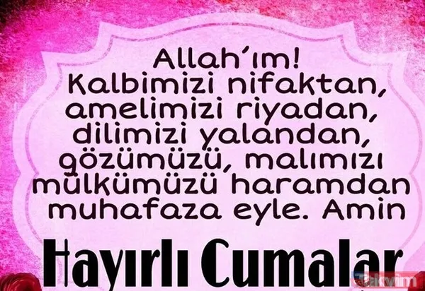 Cuma mesajları - 7 Eylül 2018 en güzel resimli Cuma mesajları - 30