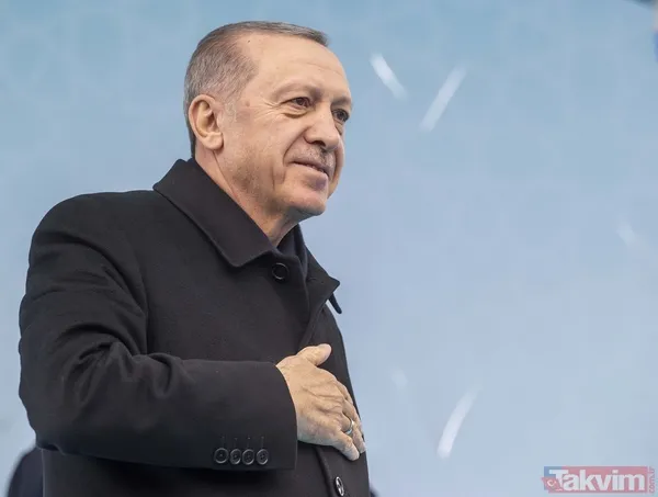 Başkan Erdoğan'a sevgi seli: Hınca hınç dolan meydanda 6'lı masaya ince gönderme - 6