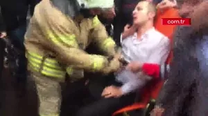 Tarlabaşı’nda otelde yangın