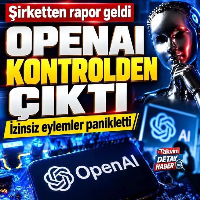 OpenAI kontrolden mi çıkıyor? Şirketten rapor geldi: İzinsiz eylemler panikletti