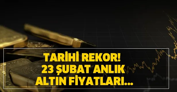 Tarihi rekor kırdı! Altın fiyatları ne kadar oldu? İşte canlı rakamlar