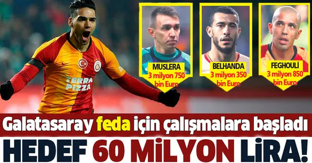 Galatasaray 'feda' için startı verdi! Hedef 60 milyon lira...