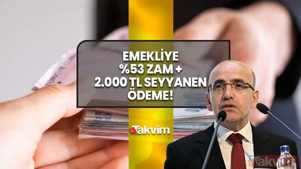 Emekliye %53 + 2.000 TL seyyanen zam çıktı! 7.500 TL alan SGK-SSK, Esnaf, Bağkur'lunun en düşük emekli maaş oranı belirlendi! 5 ila 10'luk Refah Payı dahil... - 1