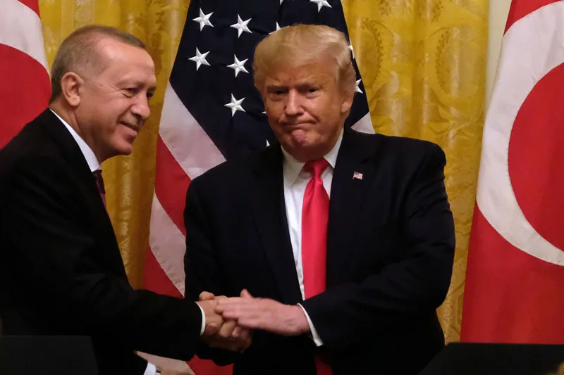Başkan Recep Tayyip Erdoğan ve ABD Başkanı Donald Trump (Takvim Foto Arşiv)