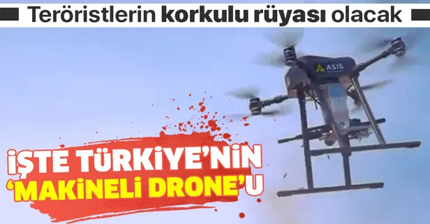 İşte Türkiye'nin 'makineli drone'u SONGAR