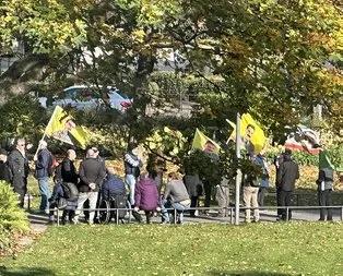 Yine İsveç yine polis eşliğinde PKK gösterisi!