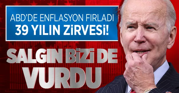39 yılın zirvesinde: ABD'de enflasyon fırladı! Biden'dan açıklama geldi