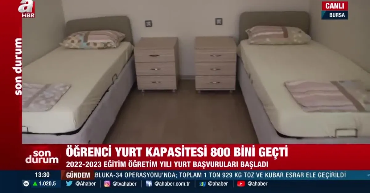 KYK yurtlarının içi nasıl? İşte görüntüler