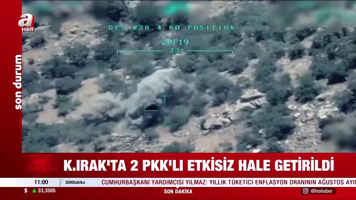 Metina'da 2 PKK'lı etkisiz hale getirildi