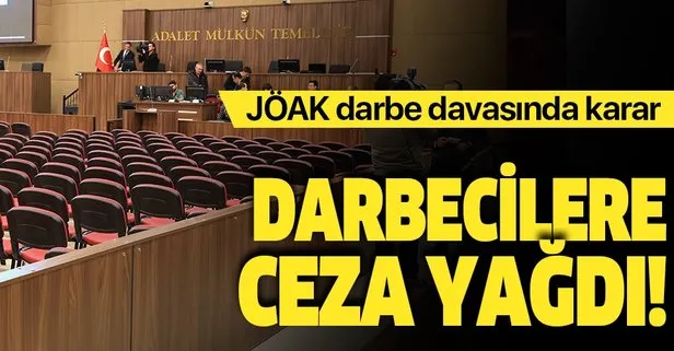 JÖAK darbe davasında 9 sanığa hapis