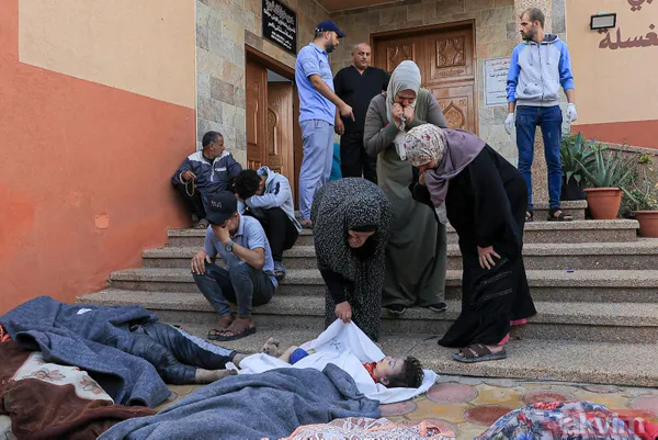 Dikkat!+18 | ABD'den soykırıma kalkan el! İşte işgalci İsrail'in Gazze'de uyguladığı katliamdan vahşet kareleri - 25