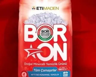 Boron şimdi de mutfağa giriyor