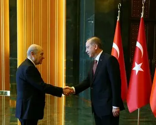 Erdoğan ve Bahçeli’den kritik görüşme
