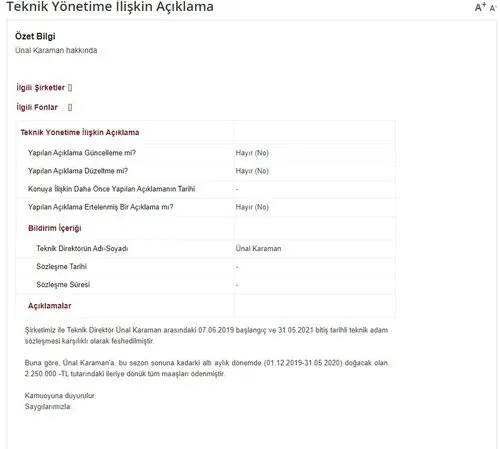 Son dakika: Trabzonspor'da Ünal Karaman dönemi sona erdi-1