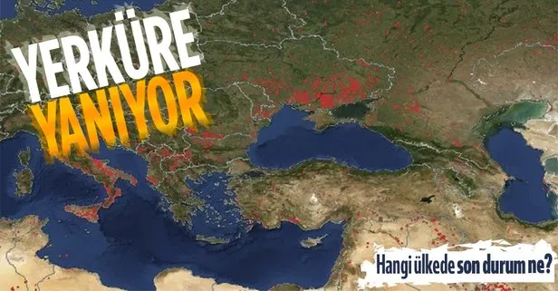 SON DAKİKA: Dünya orman yangınlarıyla mücadele ediyor! İşte yer kürede son durum
