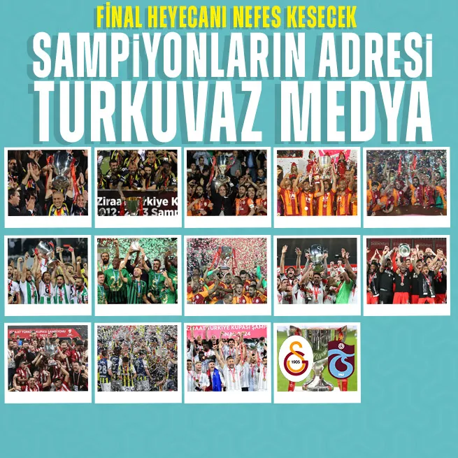Ziraat Türkiye Kupasında adres yine Turkuvaz Medya! İşte oynanan finaller ve alınan sonuçlar