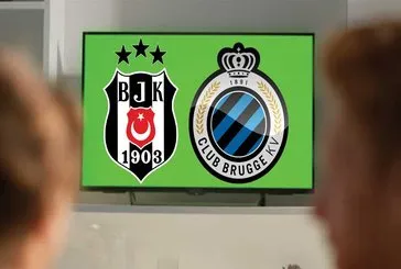 Beşiktaş - Club Brugge maçını veren yabancı kanallar listesi!