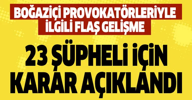 Son dakika: Kadıköy'de yasa dışı düzenlenen Boğaziçi eylemlerinde A. A. ve Ş.D. tutuklandı