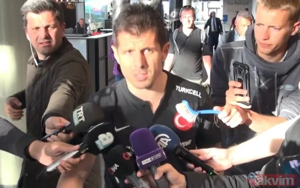 'Tuvalet fırçası' anlamı nedir? Emre Belözoğlu'na tuvalet fırçası uzatan kim? - 1